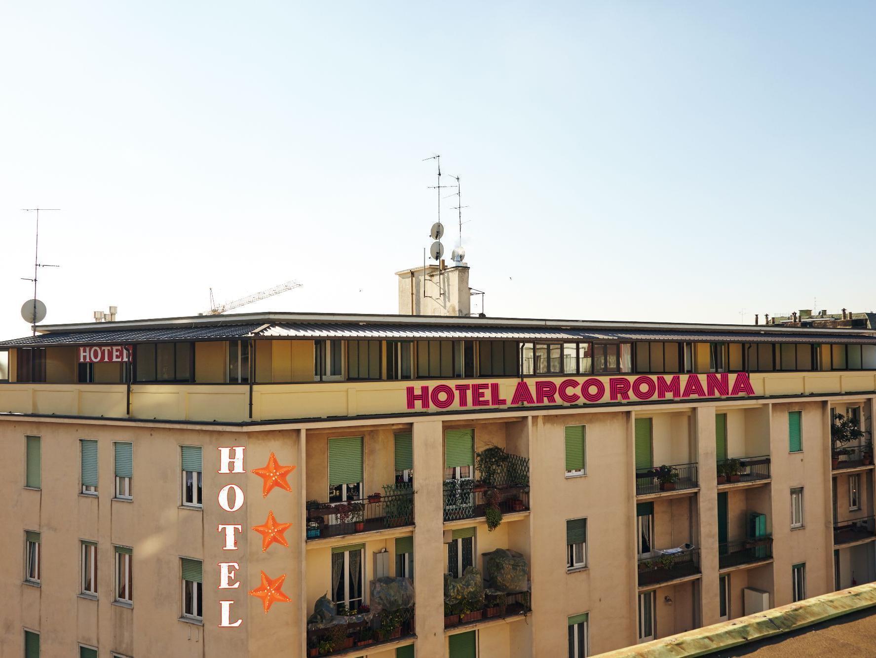 Hotel Arco Romana Milan Bagian luar foto